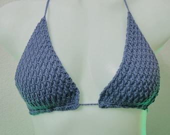 Crochet Bikini Top Pattern, Crochet Bikini Pattern, Crochet Bra Pattern, Crochet Lingerie Pattern, Crochet Top Pattern, *Bottom not included