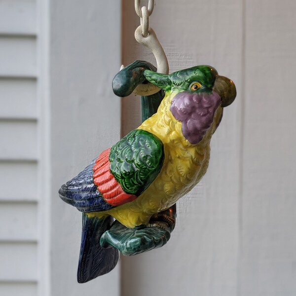 Parrot Planter Etsy