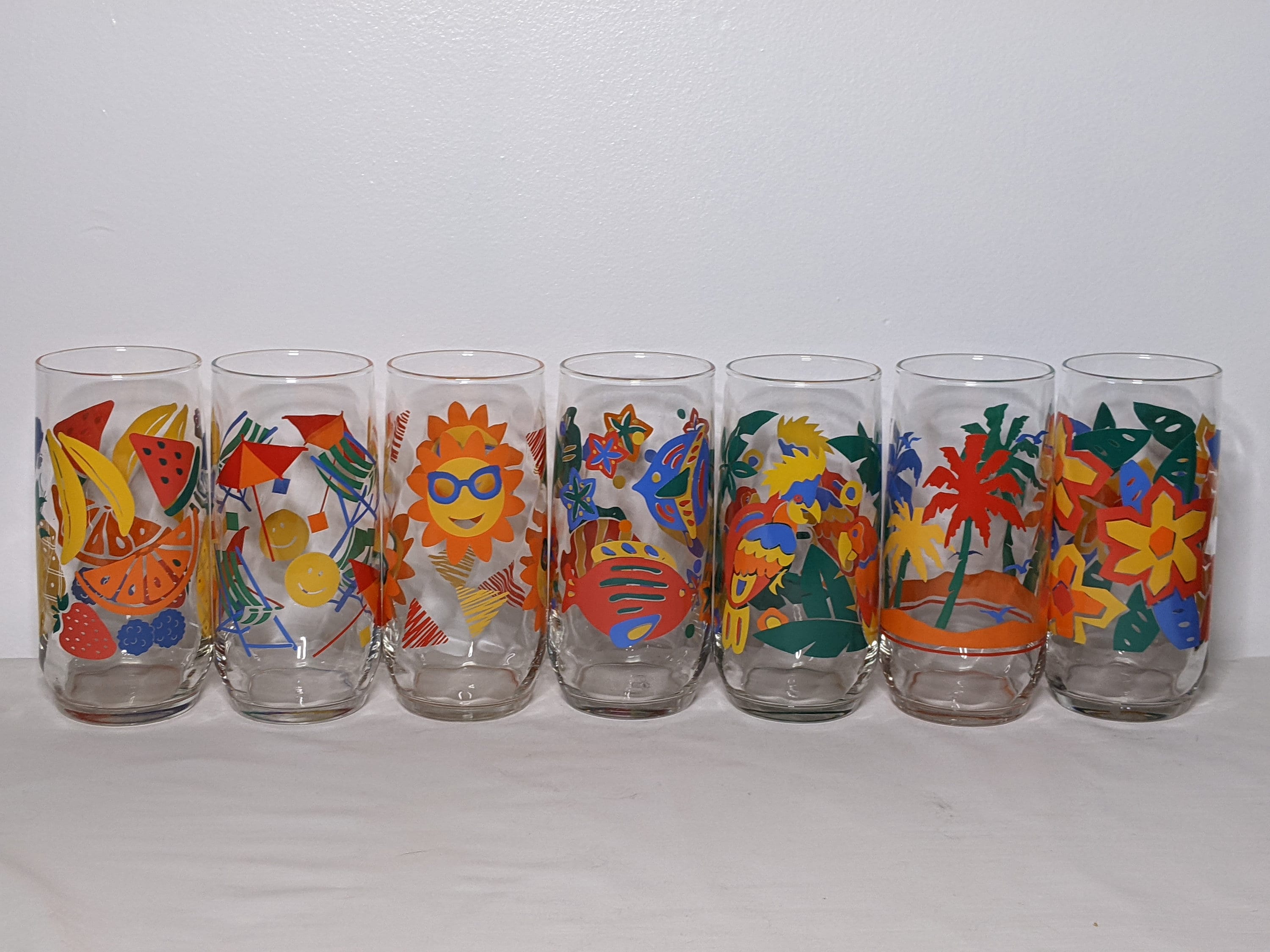 Fruit Juice Glasses 