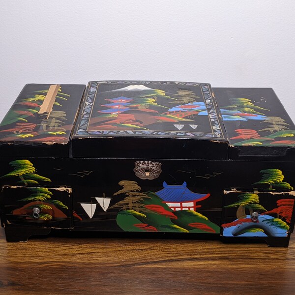 Japanese Jewelry Box Etsy