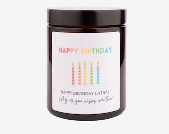 May all your wishes come true Birthday Candle