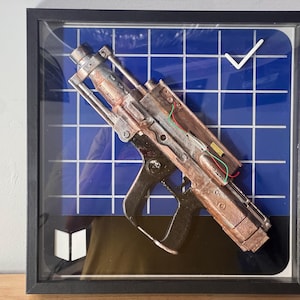 Bobcat/Anvil/Venator/Toro/Tempest/Burletta ARC Raiders Blueprint Shadowbox