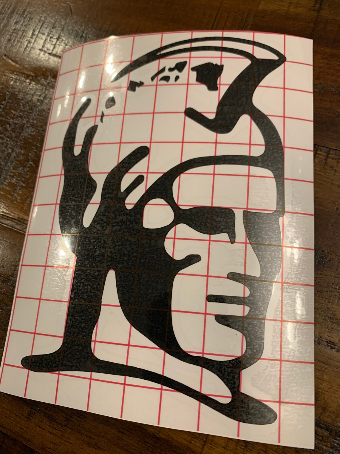 Kamehameha Helmet Stickers - Etsy