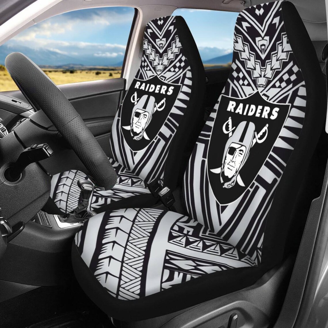 Football Tribal Car Seat Covers set of 2 - Etsy