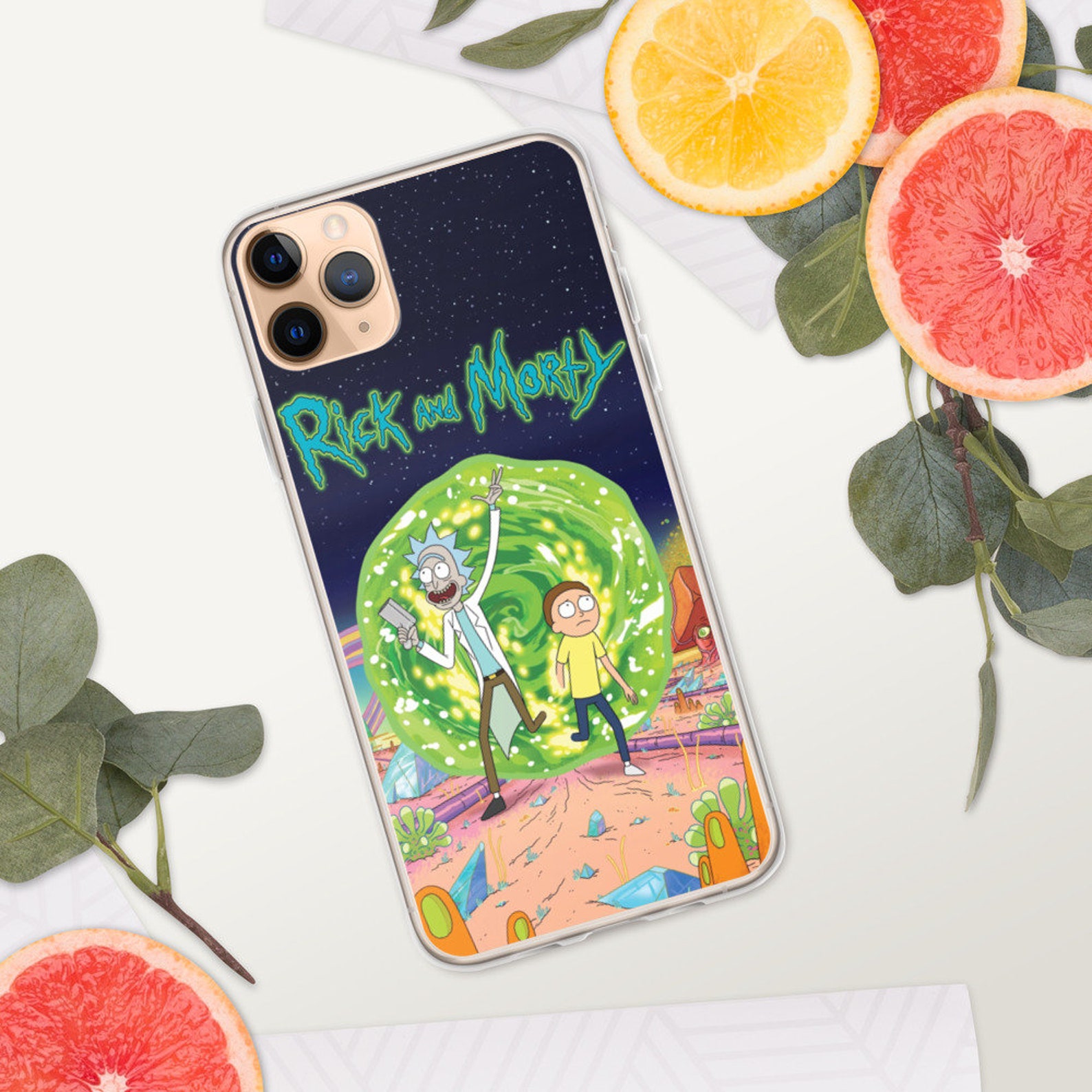 IPhone Case/ Comic Rick and Morty Cover Phone Case For Etsy