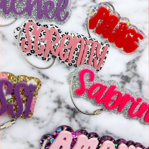 Name Tag // Bag Tag // Personalized keychain
