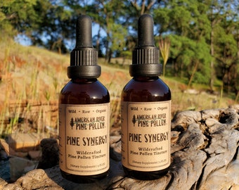 Wildcrafted USA Pine Pollen Tincture/Extract - Pine Synergy