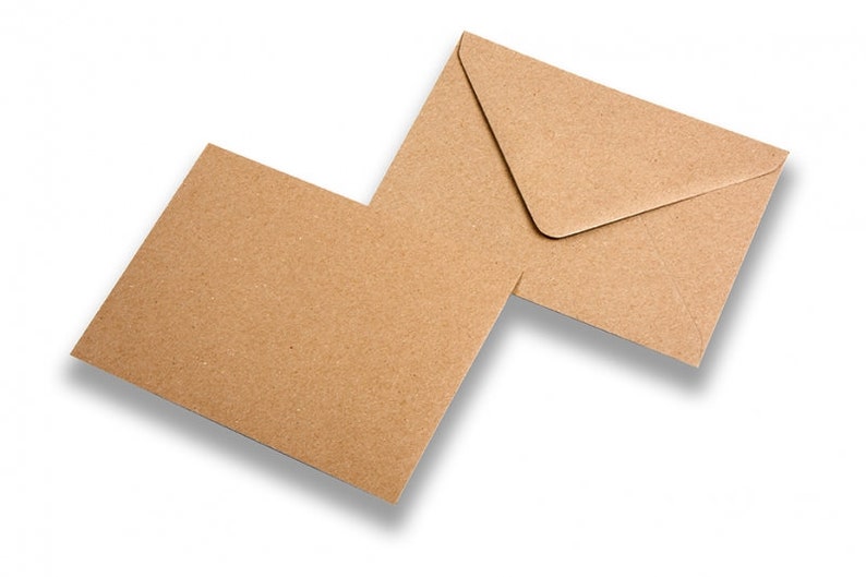 TopoftheRange Paper Envelopes Greeting Card Winter 3 Double Cards