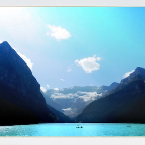 Lake Louise / Download digitale stampabile / File JPG / Foto-Grafica / Decorazioni sceniche per la casa / Decorazioni per ufficio / Arte murale / Poster / Carte