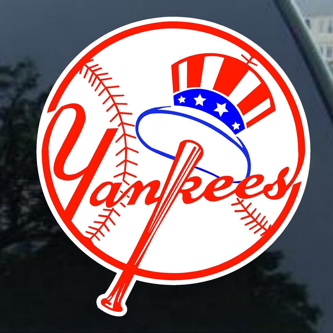 NEW YORK YANKEES Vinyl Decal Sticker Etsy
