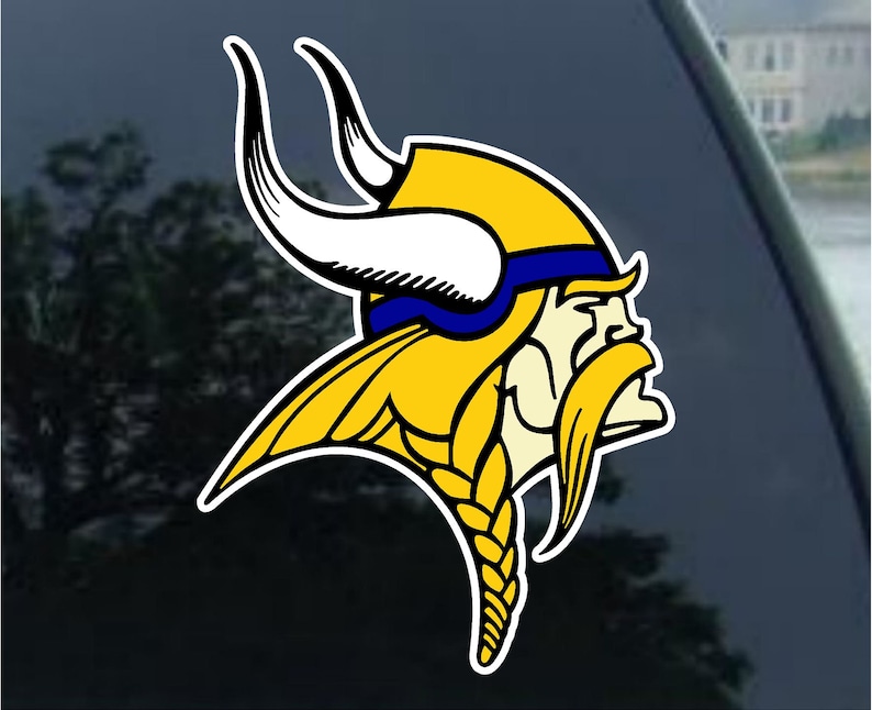 MINNESOTA VIKINGS Vinyl Decal Sticker Etsy
