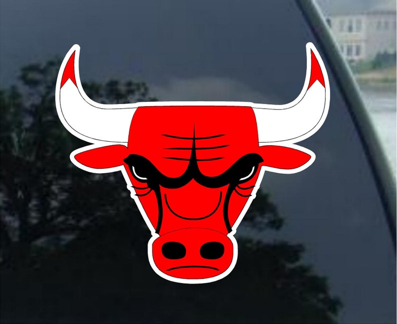 CHICAGO BULLS vinyl decal sticker Etsy