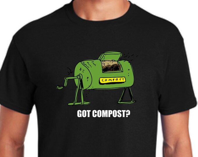 Gardening compost t-shirt-Grow food -Permaculture shirt-Raised beds shirt-Christmas gift shirt-Father's day gift-Anniversary gift-gift dad
