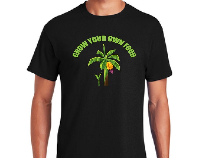 Grow your own food shirt-Gift dad-permaculture tee- Dad T-shirt-Tropical Fruits t-shirt T-shirt-Father's day gift-Christmas gift-Gift for