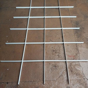 Quadratisches Fuß Gitter -PVC Gitter-Gartengitter-Quadratfuß Gartenarbeit pvcgrid-4x6 Fußgitter-Garten geschenk-Vatertag Geschenk-Weihnachtsgeschenk