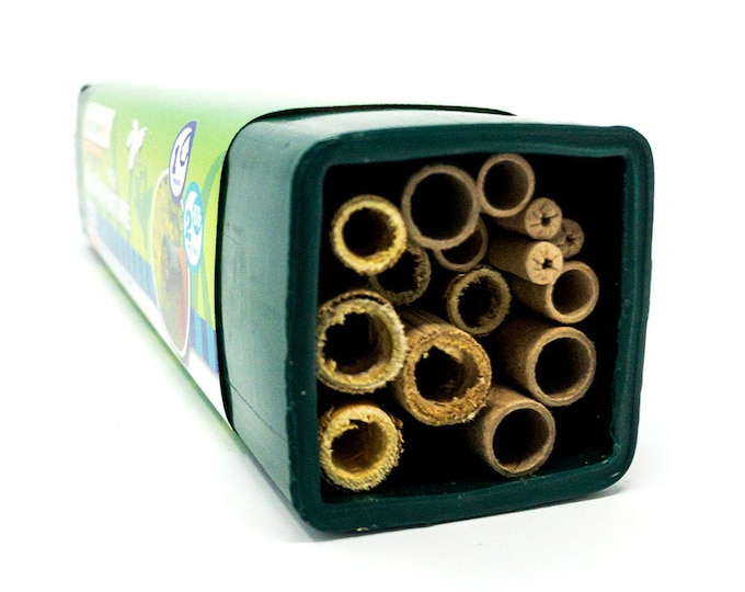 Bee house-Bee hotel-starter bee house-Mason bee house-pollinator bee house-beneficial insects  house-solitary bees -permaculture bee house