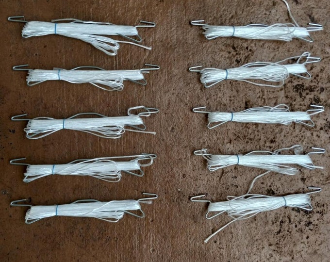 Tomato hooks-hanging tomato hooks-hanging hooks-gardening hooks with twine-metal hanging hooks with 45 feet of twine-Gardening accessories