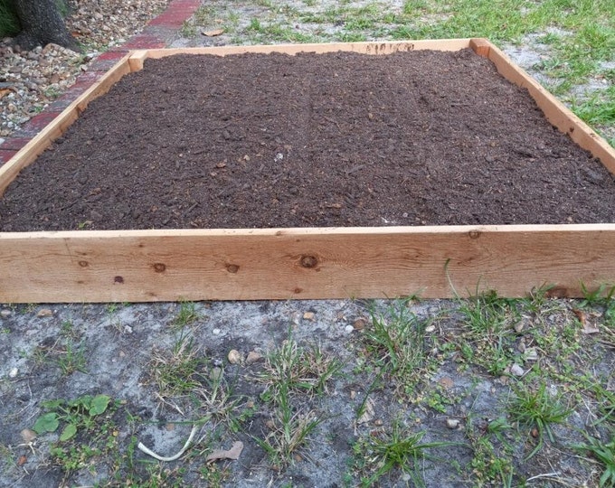 Raised Garden bed-Cedar raised bed-4x4 raised garden bed-4x4 planter-gift mother-gift dad- planting raised garden bed- Christmas gift