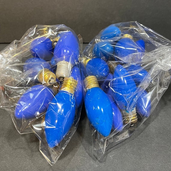 Vintage Christmas Light Bulbs Display and Decor Only Bag of Etsy