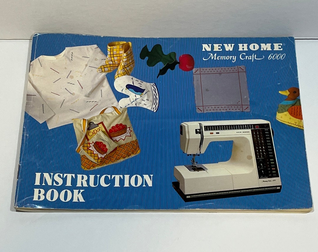 Vintage New Home Memory Craft 6000 Series Sewing Machine Etsy