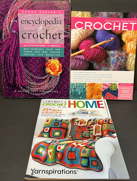 Crochet Craft Pattern Books, Your Choice: Encyclopedia of Crochet 