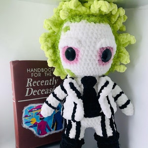 Peluche de Beetlejuice, Beetle Guy, Beetlejuice de crochet, Beetle de peluche, Betelgeuse