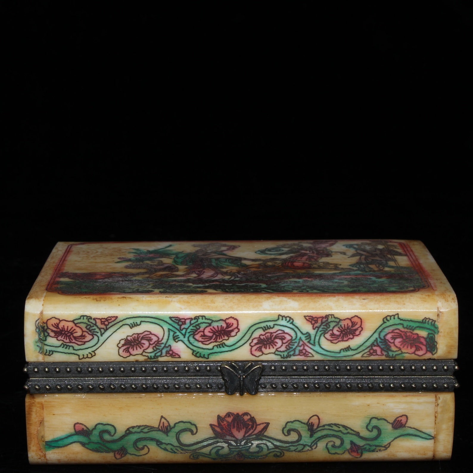 China's ancient ox bone jewelry box statues are purely Etsy