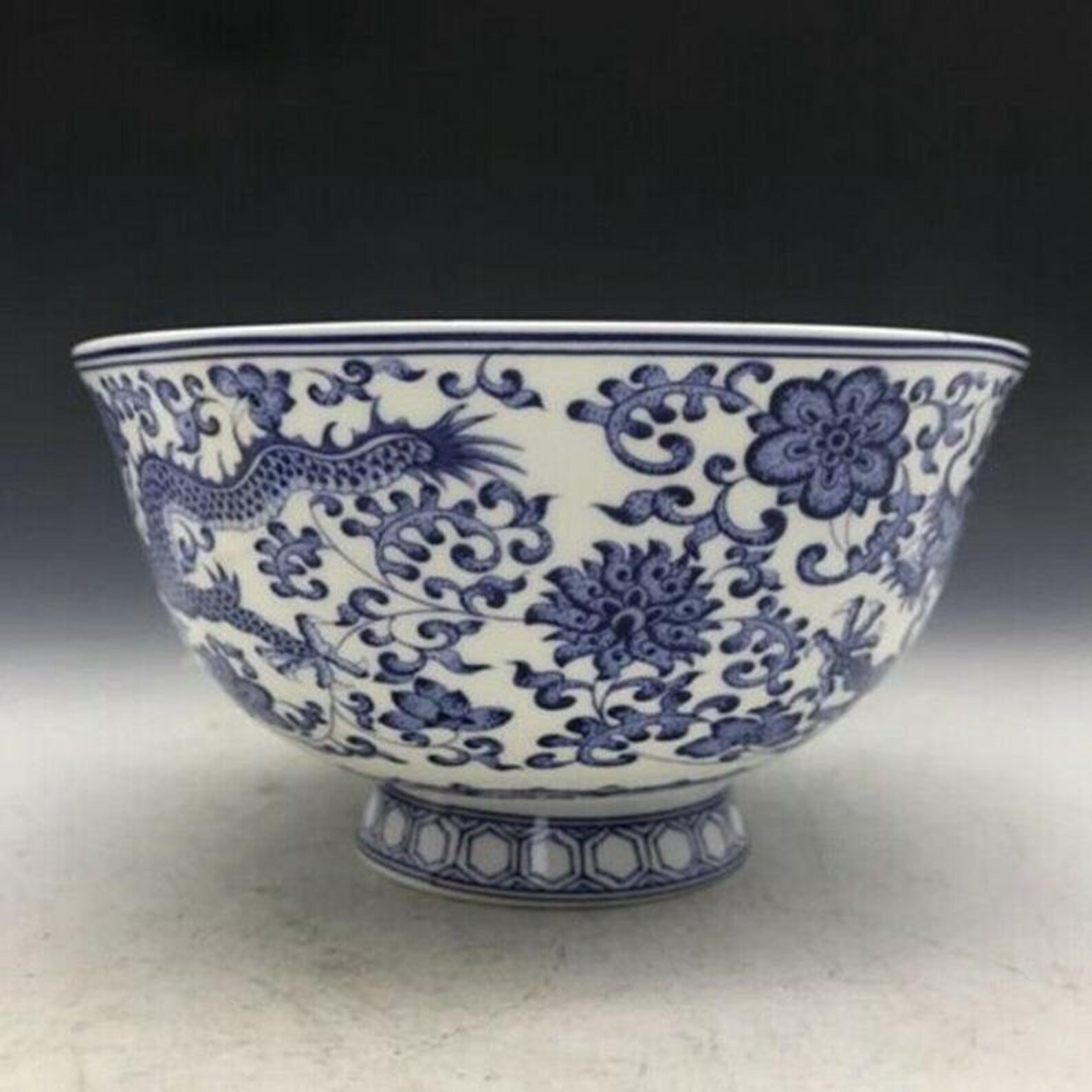Collection of Chinese Ceramic Bowl Painting Dragonqianlong Etsy