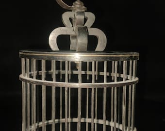 China's pure hand-carved rosewood birdcage ornament, which has collection value and use value