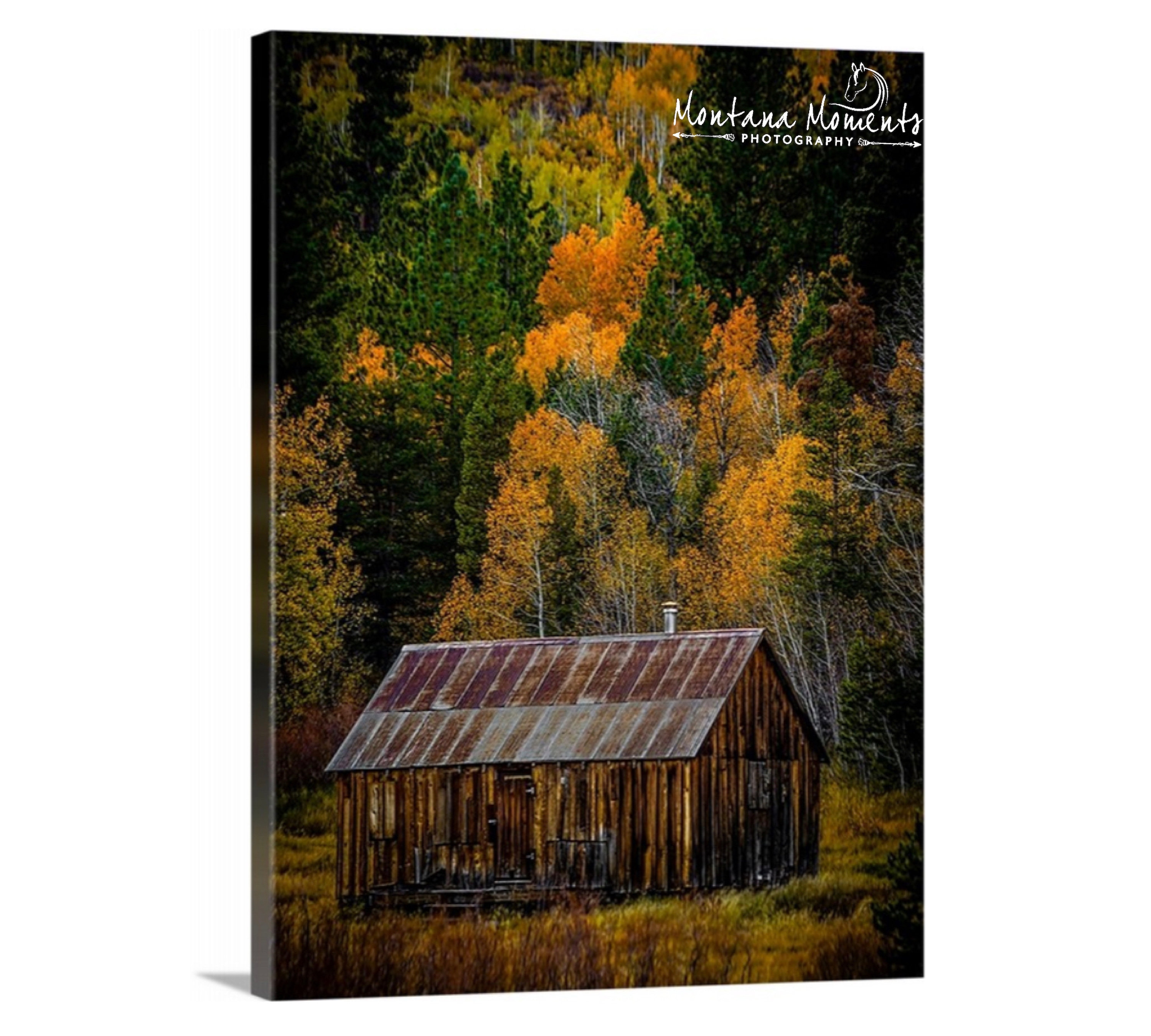 Fall Colors With Rustic Cabin Hope Valley Rustic Home Wall - Etsy