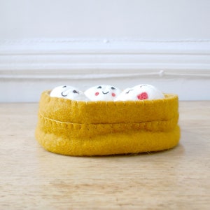 Soup Dumpling Toy  / pet toy for cat or for dog, sustainably and ethically made, fair trade, artisan made, handmade, earth friendly