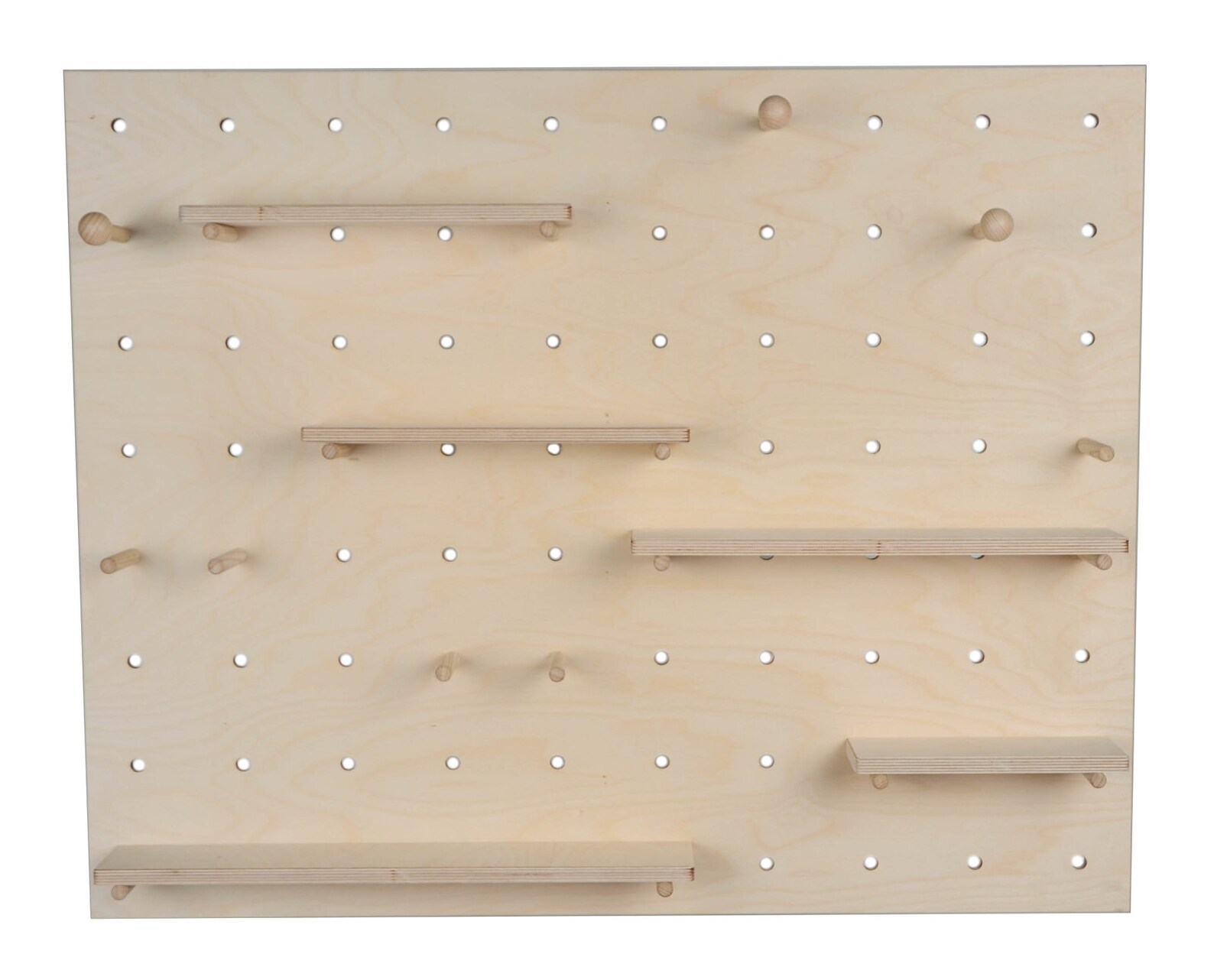 Giant Natural Wooden Pegboard | Etsy UK