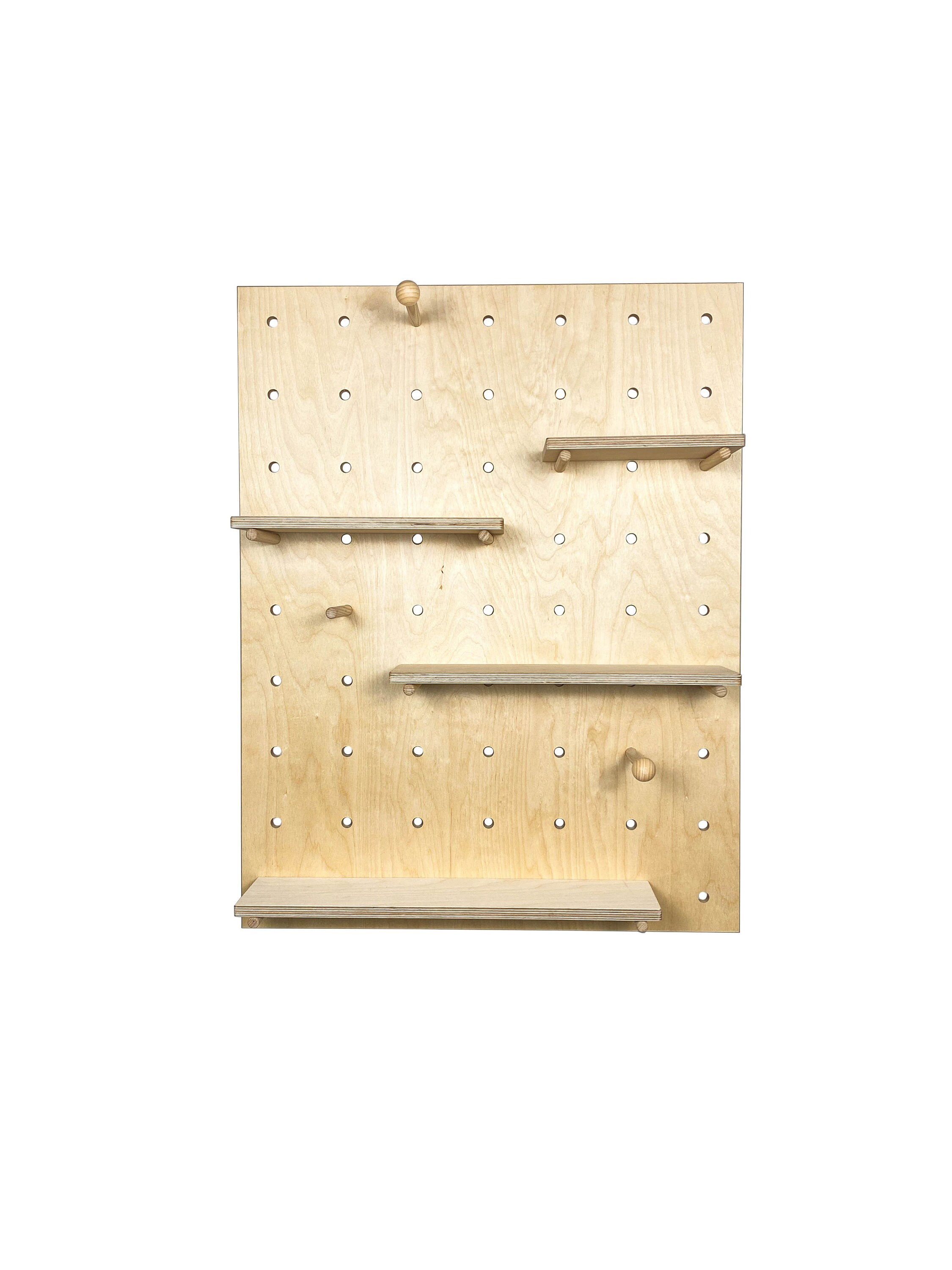 Extra Large Natural Wooden Pegboard Etsy