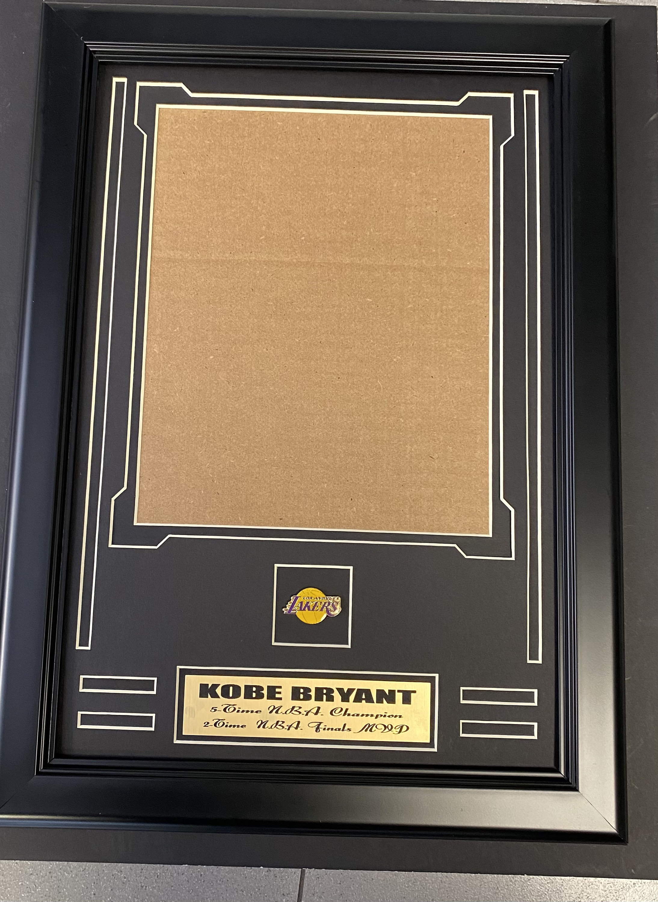 Kobe Bryant Frame Kit 4 votre Photo Verticle 8x10 Etsy