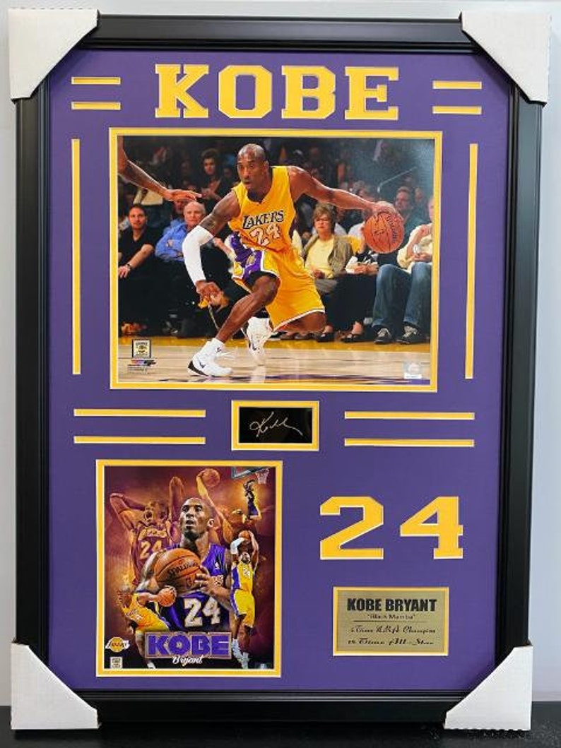 Kobe Bryant Limited Edition NBA Licensed Photos in Amazing Etsy