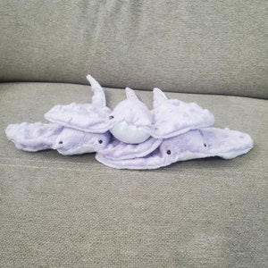 Calming Lavender Stingray Plush