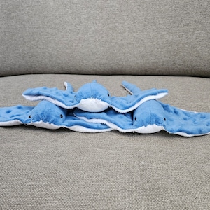 Ocean Blue Stingray Plush