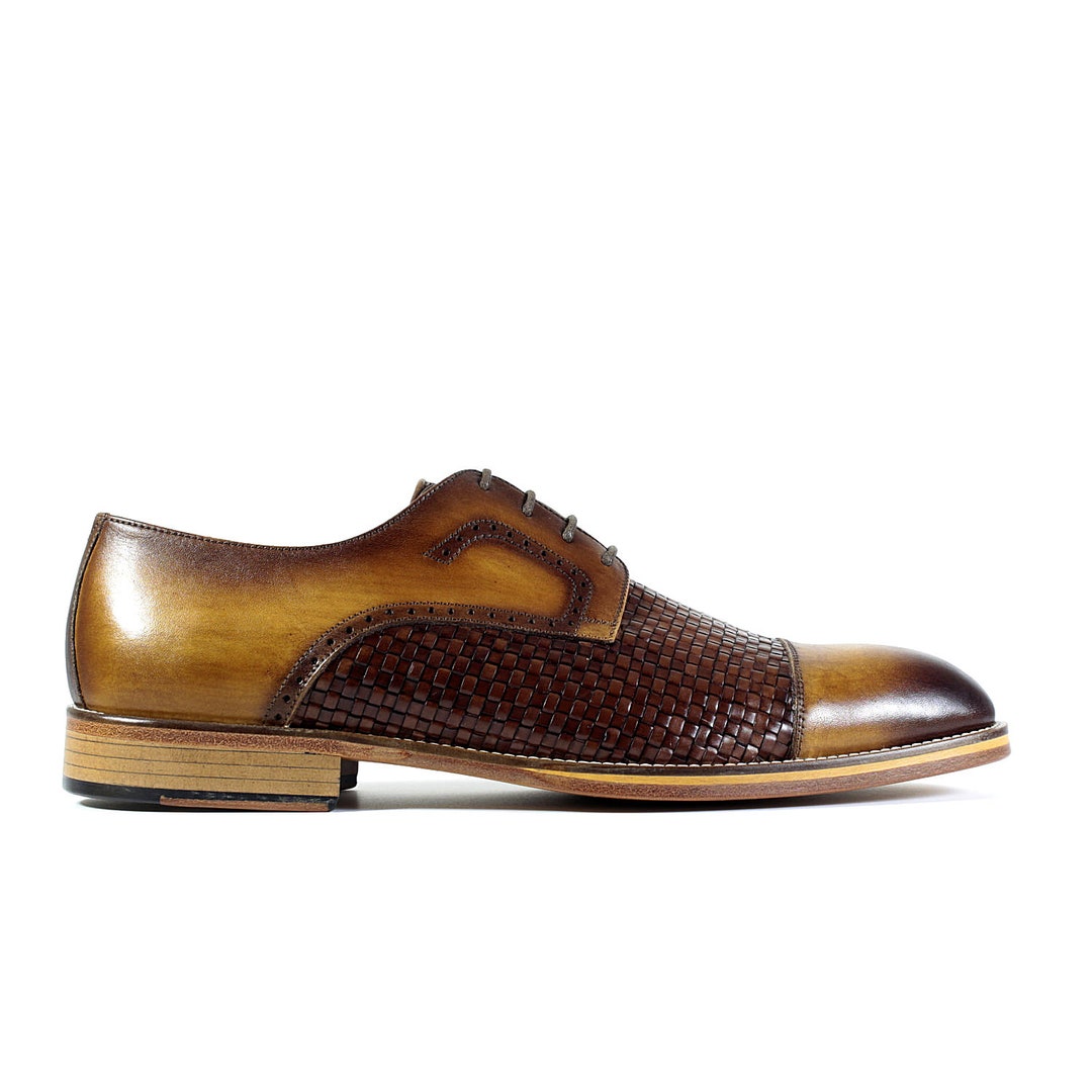 tobacco brown shoes Tobacco and Brown Derby Shoes