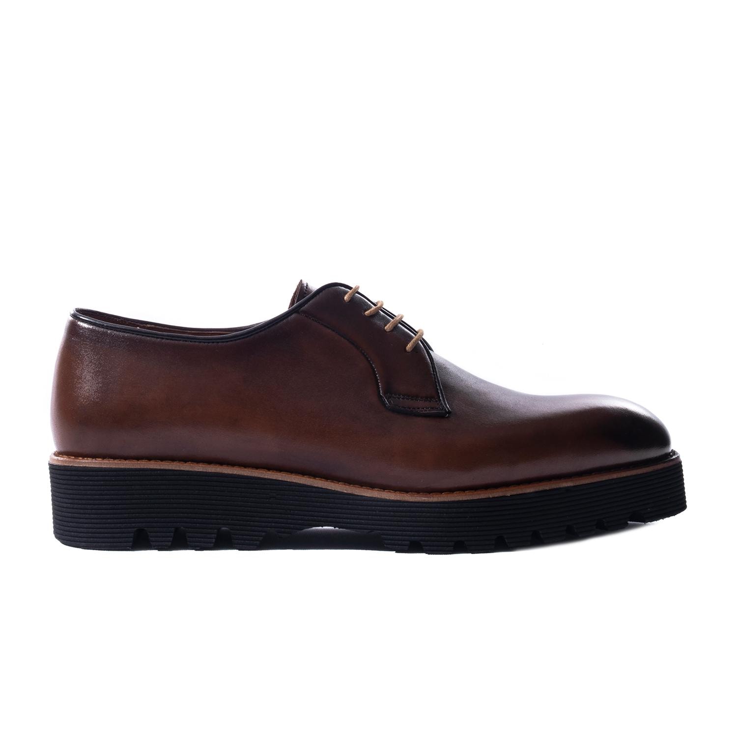L.L.Bean Men’s Brown Leather Derby Shoes  Lug Sole Size 13 M Comfort Work Casual LL Bean Men main image 3