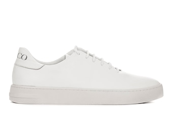 Gacco's Genuine Leather Low-Top Sneakers