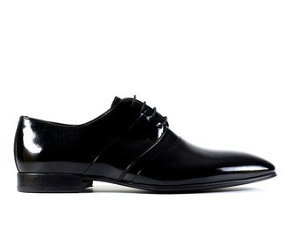 Schoenen Jongensschoenen Oxfords & Wingtips Schoenen in zwarte lak lederen korst van de jaren '60 Maat 29 EU Stock Nine 