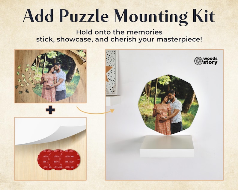 Puzzle personnalisé à partir d'une photo, cadeau personnalisé, puzzle en bois, formes uniques, cadeau d'anniversaire pour lui, elle, cadeau de mariage pour couple image 11