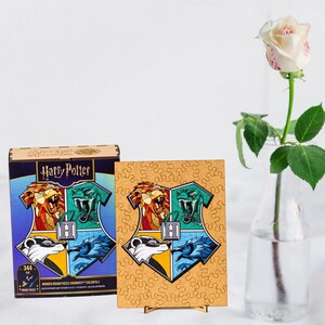 Gift for Potterhead - Licensed Wooden Jigsaw Puzzle, Harry Potter gifts, Hogwarts Puzzle, Harry Potter Puzzle Hogwarts Wall Art, Couple gift image 9