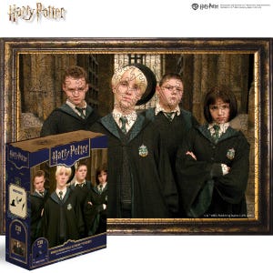 Rompecabezas de madera para adultos y niños Harry Potter Severus Snape™, regalo Potterhead, retrato de Voldemort, rompecabezas vintage coleccionable imagen 17