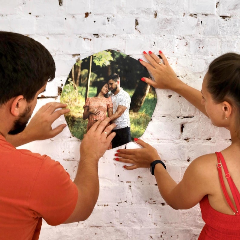 Puzzle personnalisé à partir d'une photo, cadeau personnalisé, puzzle en bois, formes uniques, cadeau d'anniversaire pour lui, elle, cadeau de mariage pour couple image 12