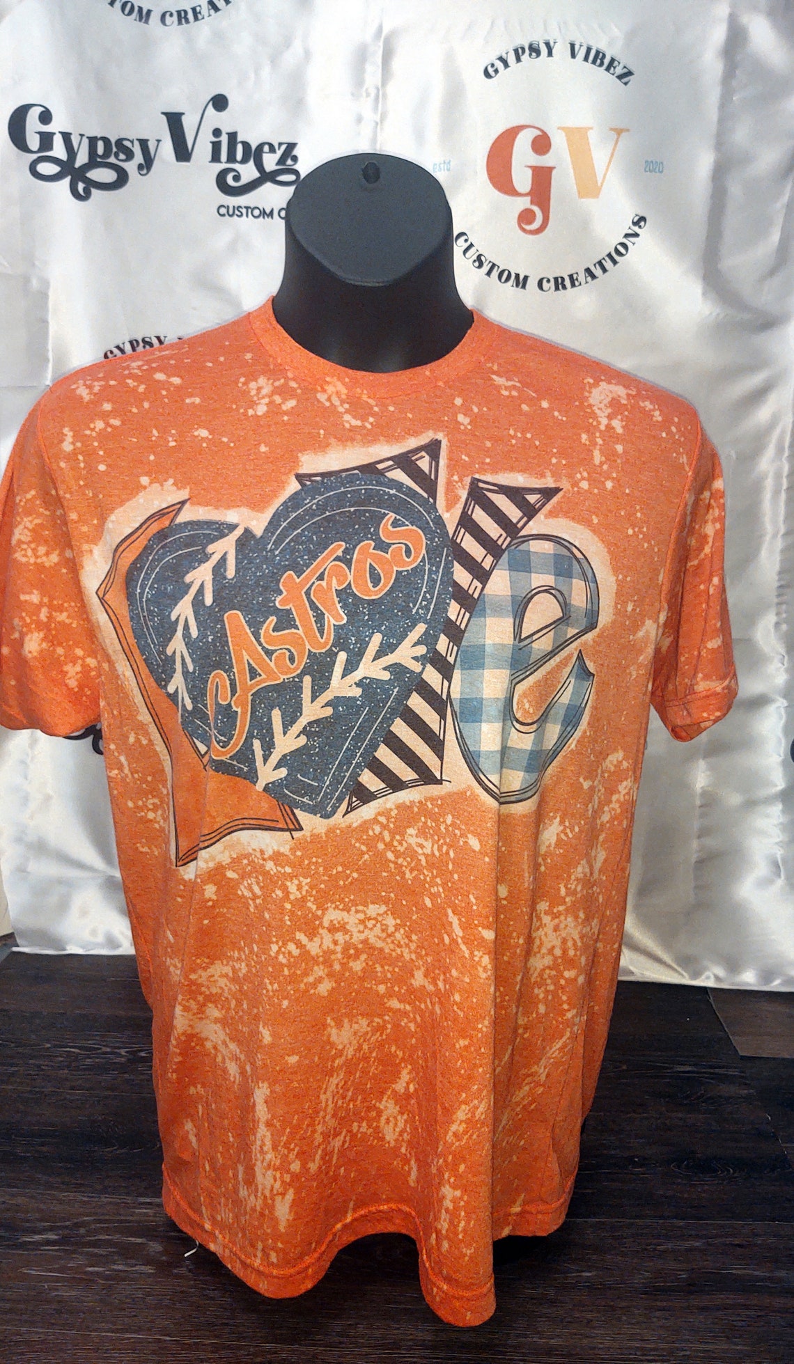 astros bleached shirt