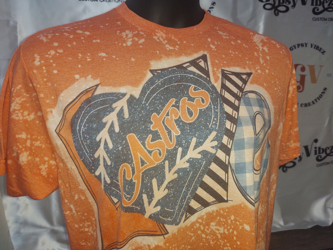astros bleached shirt