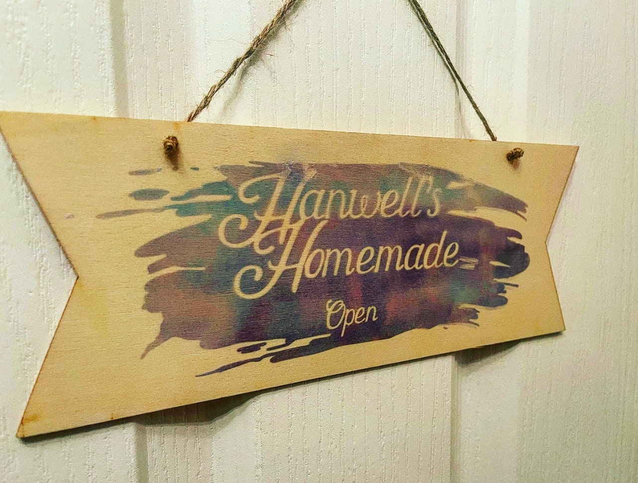 Personalised Door hanging sign Etsy