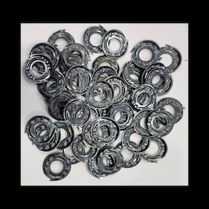 Mixed Lot of 52 Random Metal Parts, Craft Supplies, Robot Parts, Electronic Parts, Junk Pieces, Metal Scrap. Assemblage Materials