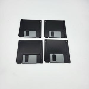 Vintage 90's Floppy Disk Coasters